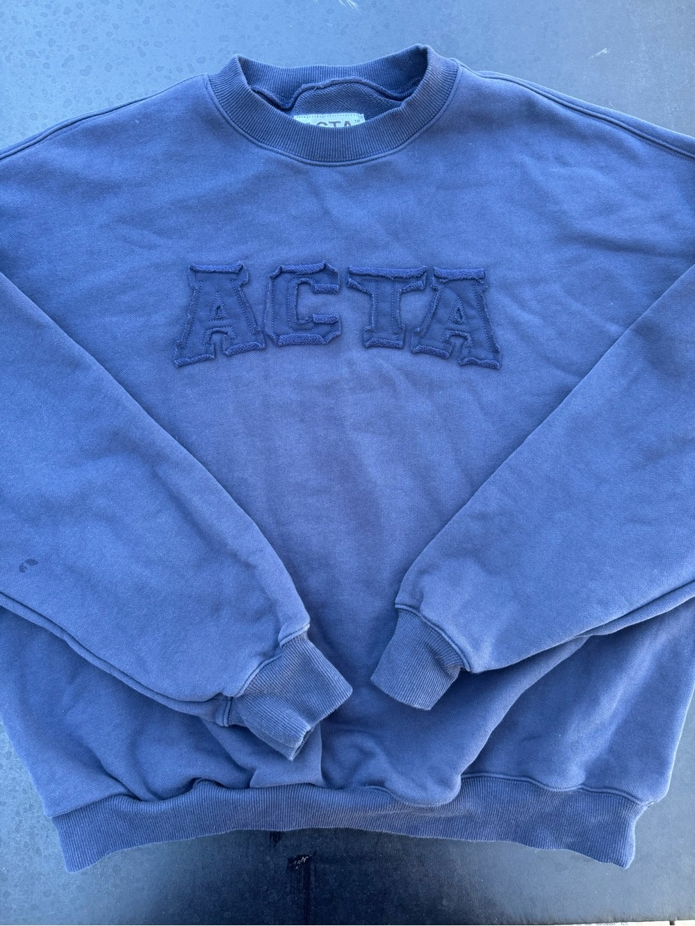 Navy Blue ACTA Crewneck Sweatshirt